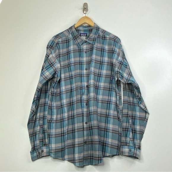 Patagonia Other - Patagonia Men’s Long Sleeve Button Down Plaid 100% Organic Cotton Shirt. Size XL
